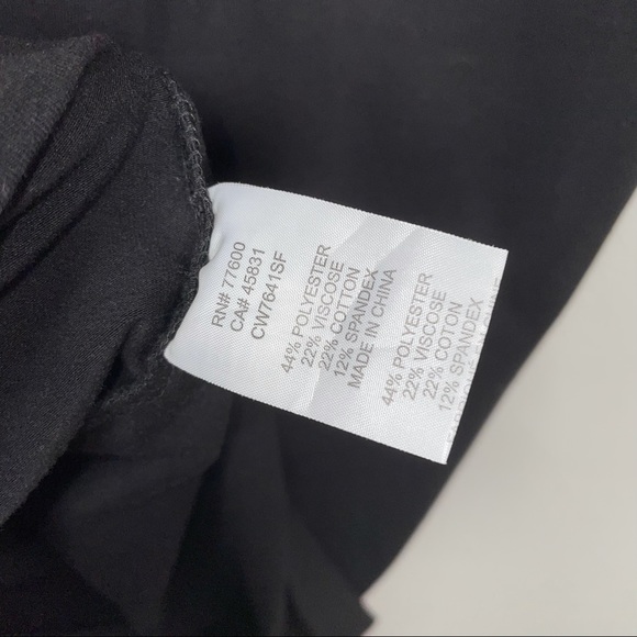 Chaser Strappy Back Mid-Length Bodycon Dress Black - Picture 4 of 8